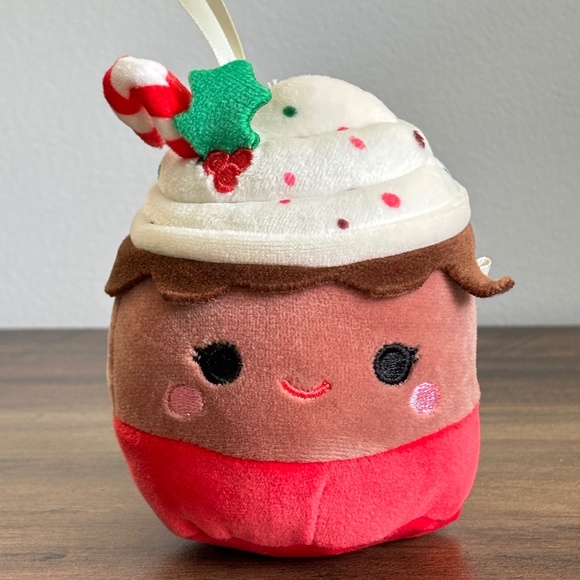 Squishmallows Ornament SIVI THE HOT CHOCOLATE 4” Plush Stuffed Animal 2023 - Picture 1 of 12